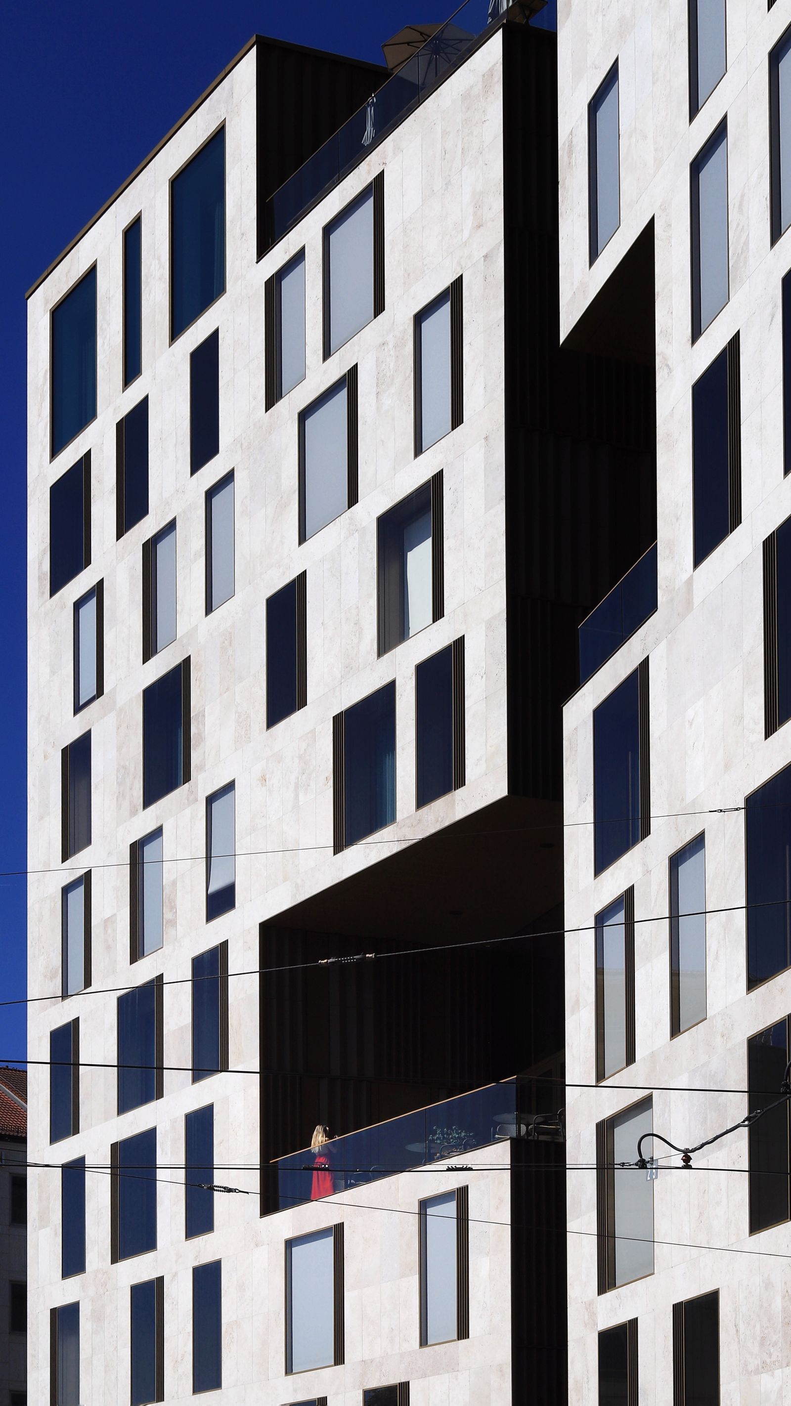 Moderne Architektur in München, dem Ursprung des Unternehmens